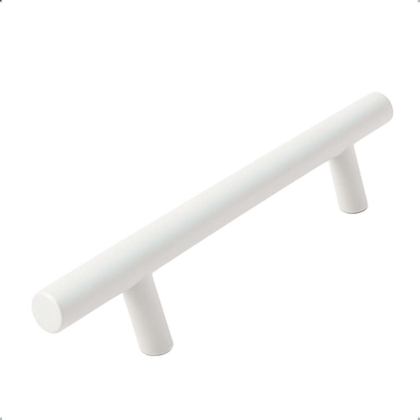 Denver 128 mm Edelstahl Weiß