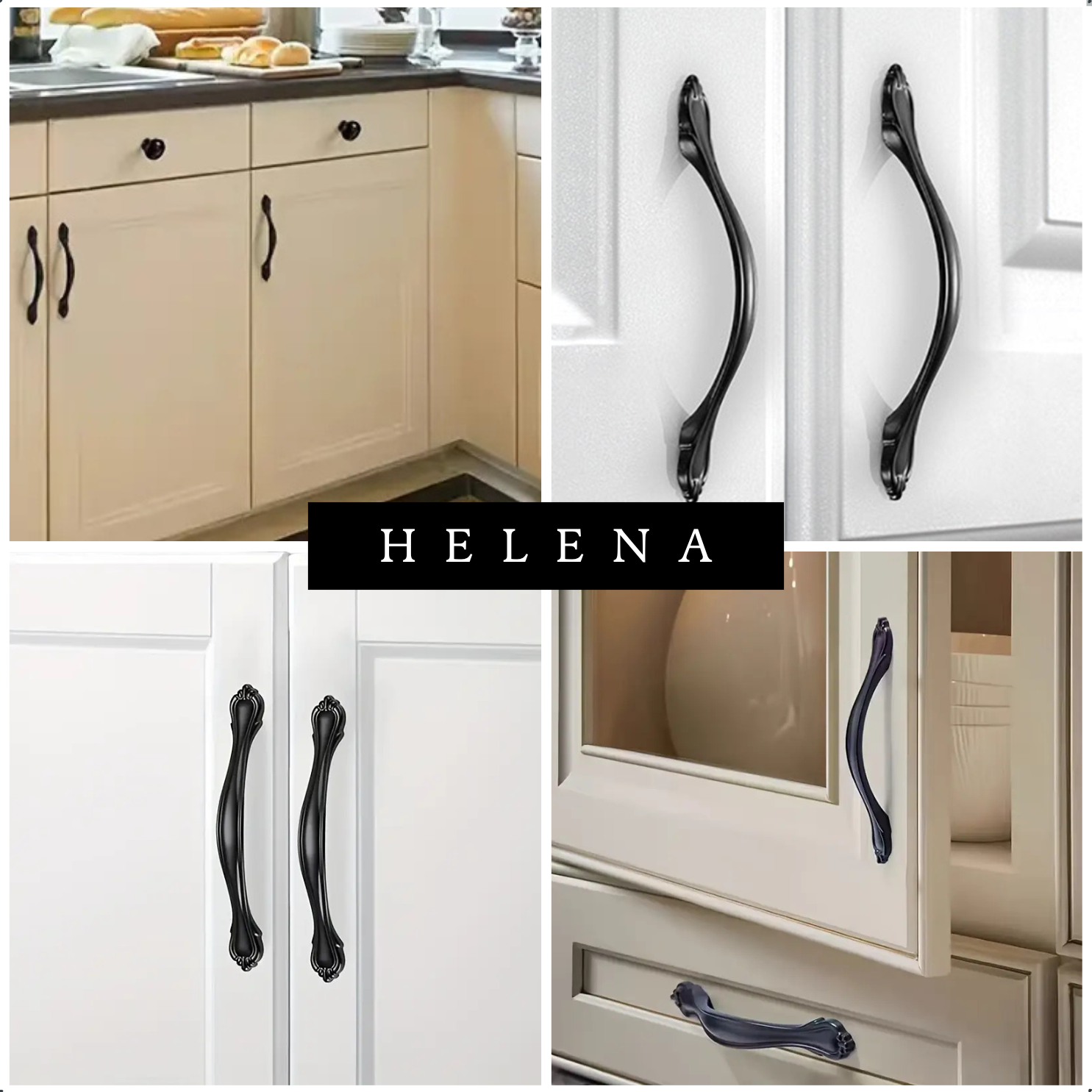Helena 128mm Schwarz