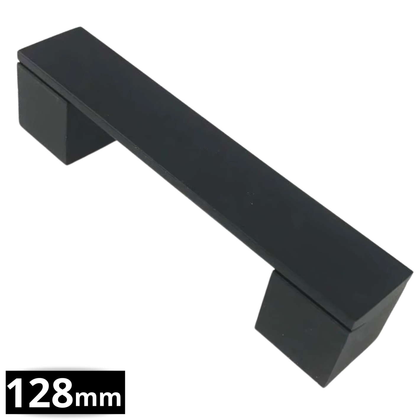 Griff 128 mm Aluminium Schwarz – Austin