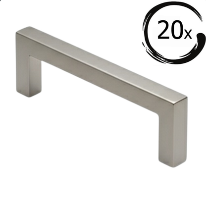 20X Handgreep Dallas 160 mm RVS