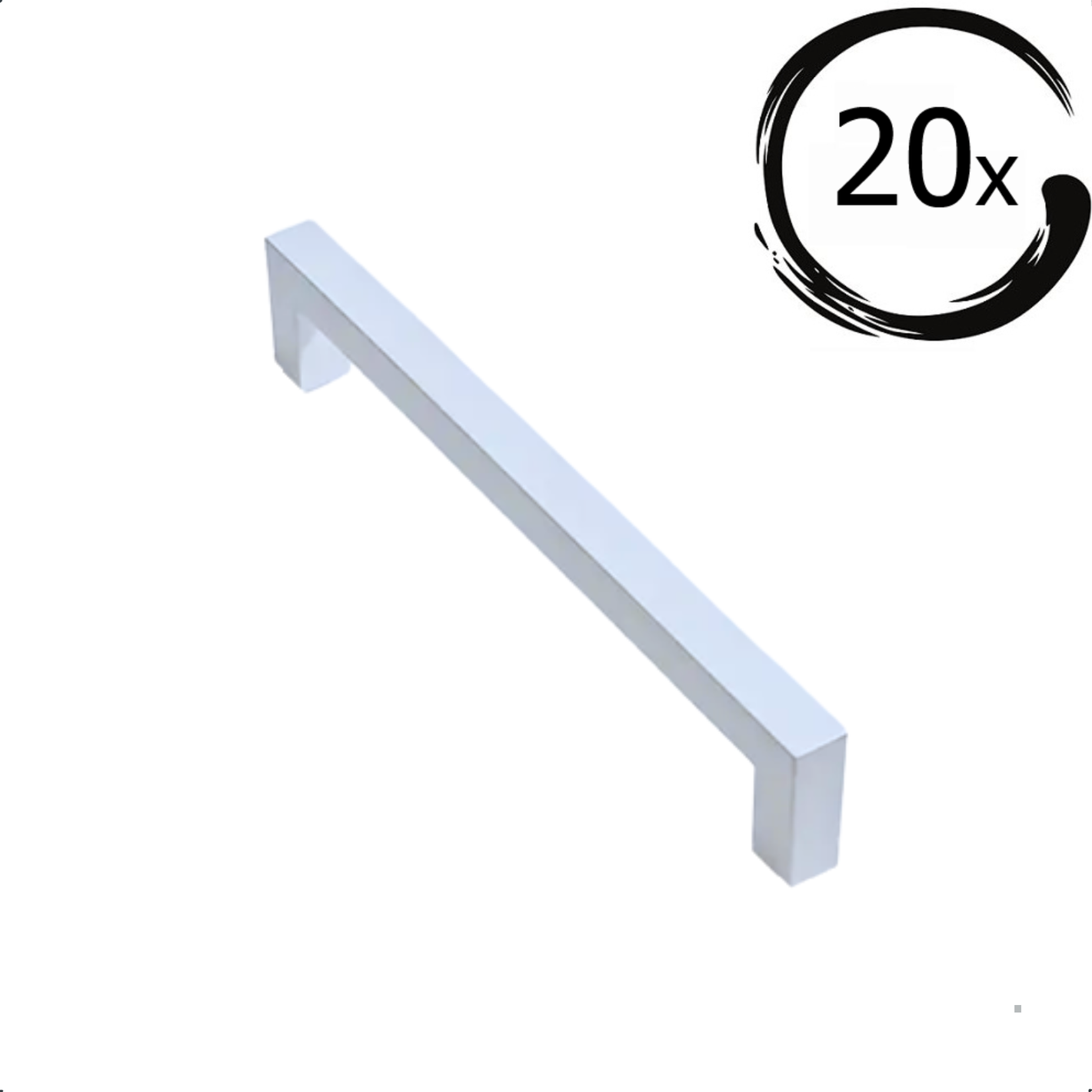 20X Handgreep Twig 96MM Wit