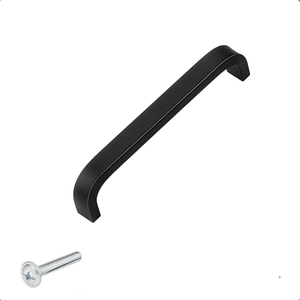 Handgreep York 160 mm Rvs Zwart