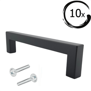 Dallas 192 mm Edelstahl Schwarz Set 10