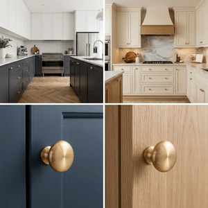 10X Deurknop 27mm Goud – Macon - BY MJM - GMJ26-10