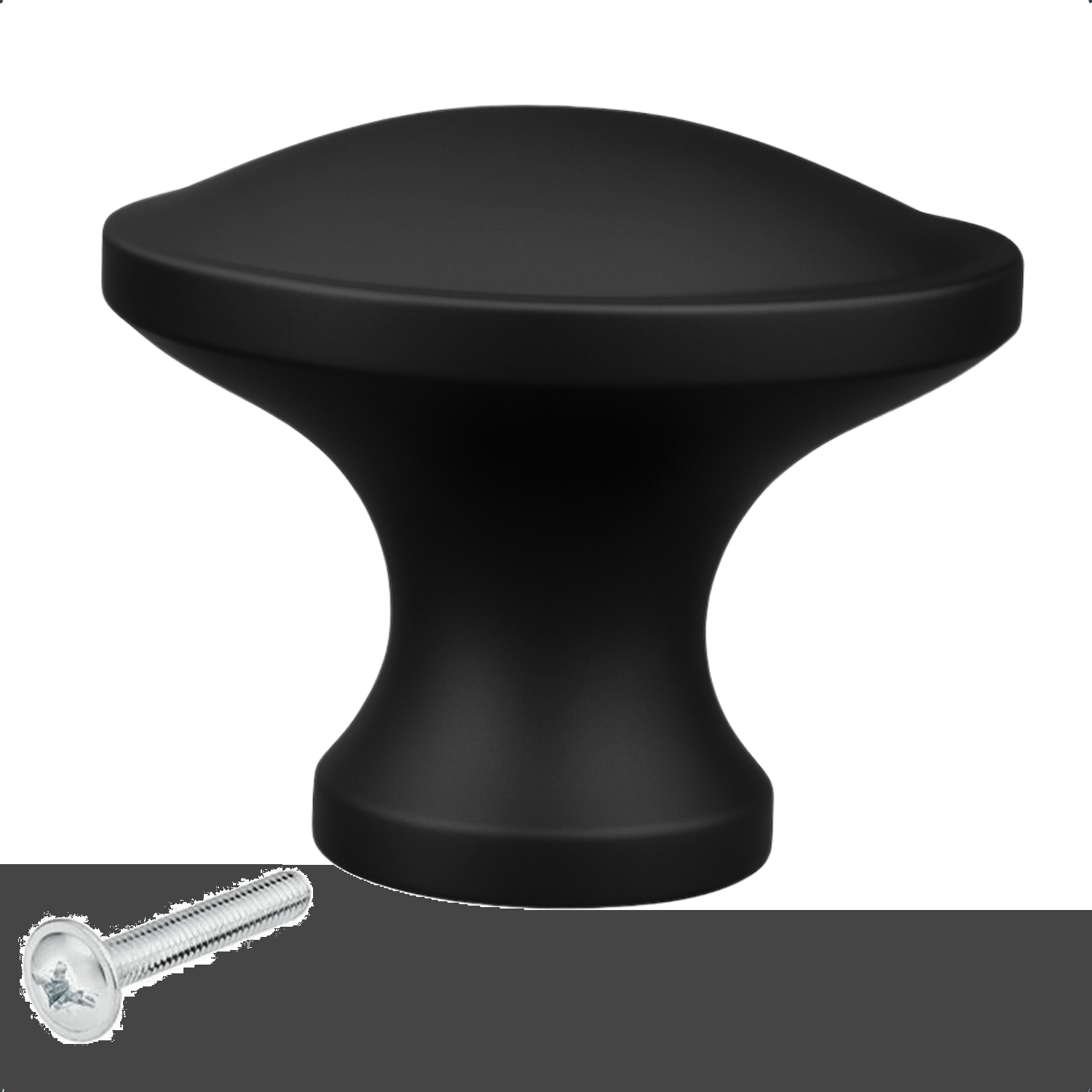 10X Deurknop 32mm Zwart – Rapid - BY MJM - GMJ93-10