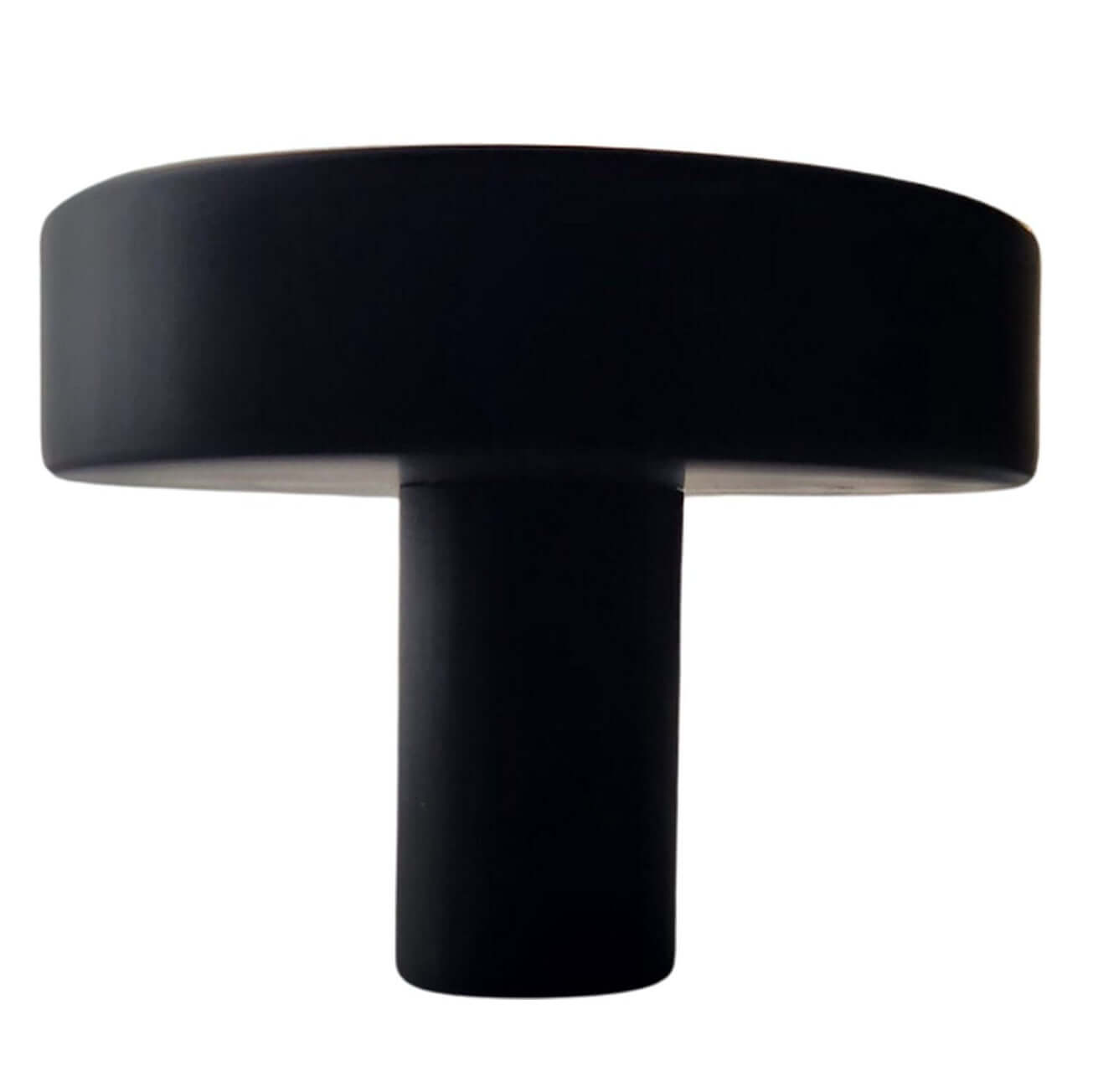 10X Deurknop 40mm Rond Zwart – Circle - BY MJM - GMJ30-10