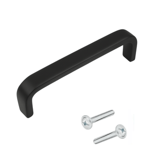 10X Handgreep 128mm RVS Zwart – Tampa - BY MJM - GMJ18-10