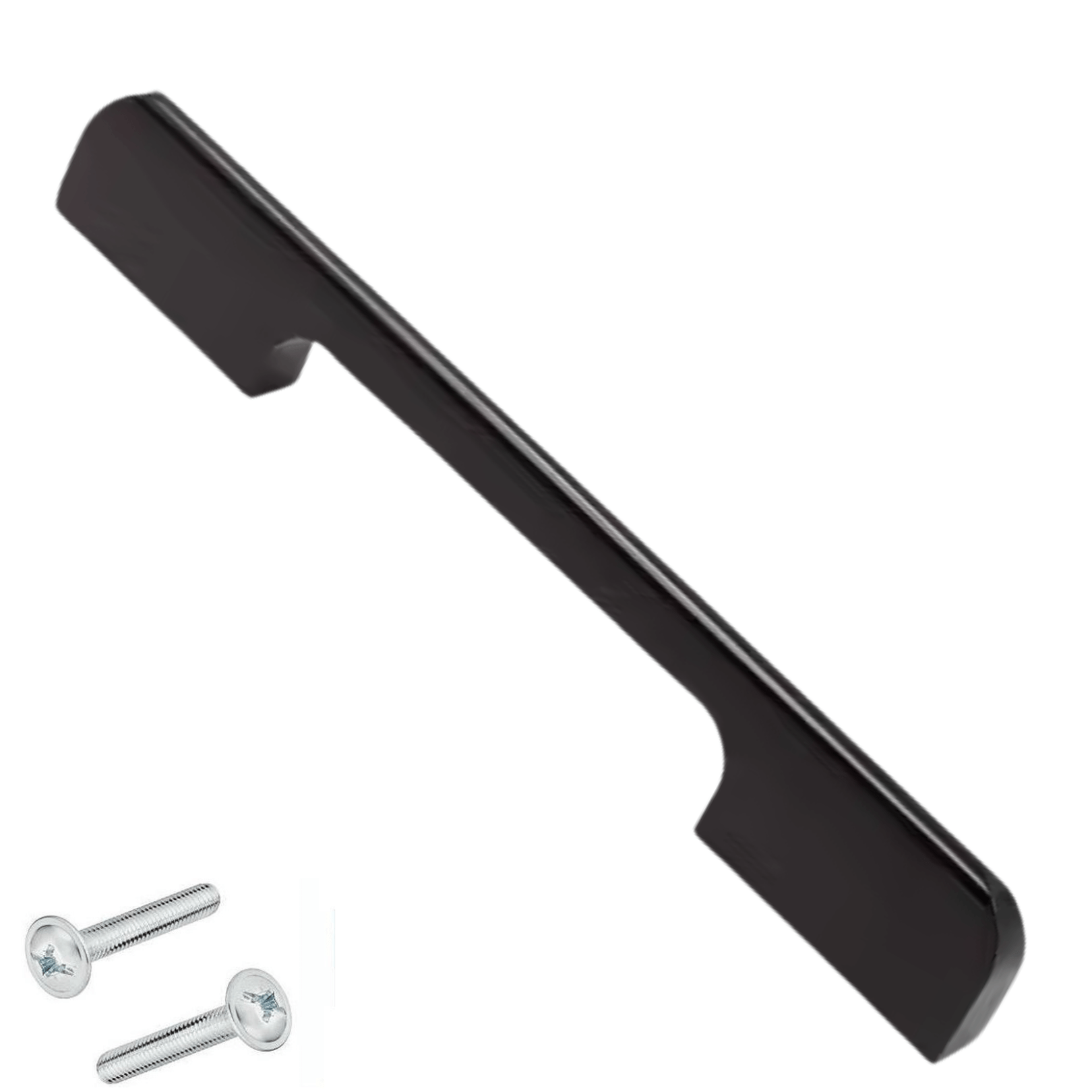 10X Handgreep 160mm Aluminium Zwart – Seattle - BY MJM - GMJ16-10