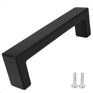 10X Handgreep 160mm RVS Zwart – Atlanta - BY MJM - GMJ14-10