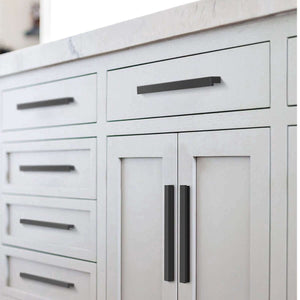 Reno 128 mm Aluminium Schwarz Set 10