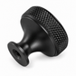 10x Türknauf 30mm Aluminium Schwarz – Lowell