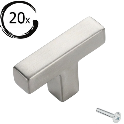 20X Meubelknop 50mm RVS – Dallas