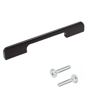 5X Handgreep Seattle 160 mm Aluminium Zwart