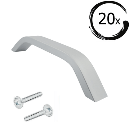 20X Handgreep Tulsa 128 mm Aluminium