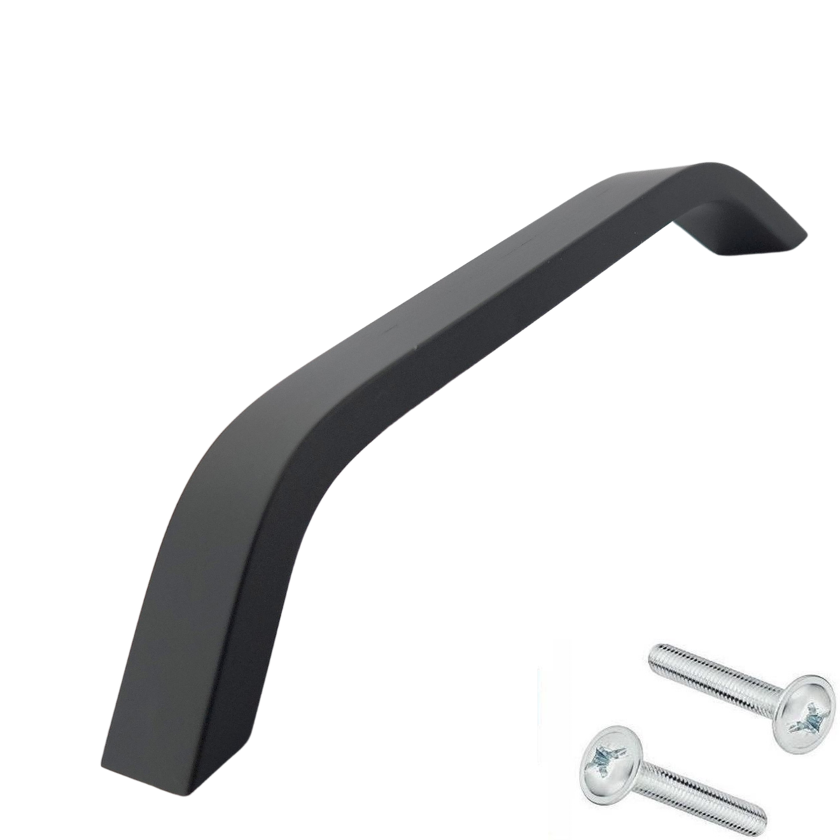 Handgreep Tulsa 160mm mat zwart detail met 20 stuks setaanduiding
