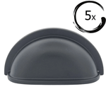 5X Komgreep Columbia 76 mm Zwart