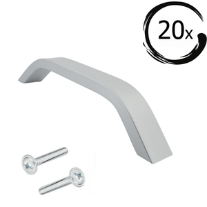 20X Handgreep Tulsa 160 mm Aluminium