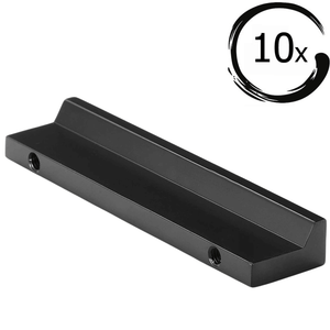 Reno 128 mm Aluminium Schwarz Set 10