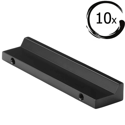Reno 128 mm Aluminium Schwarz Set 10