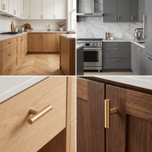 20X Deurknop 50mm RVS Goud – Denver (kopie) - BY MJM - GMJ121-20