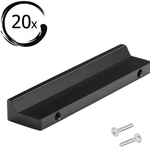 20X Handgreep 128mm Aluminium Zwart – Reno - BY MJM - GMJ17-20