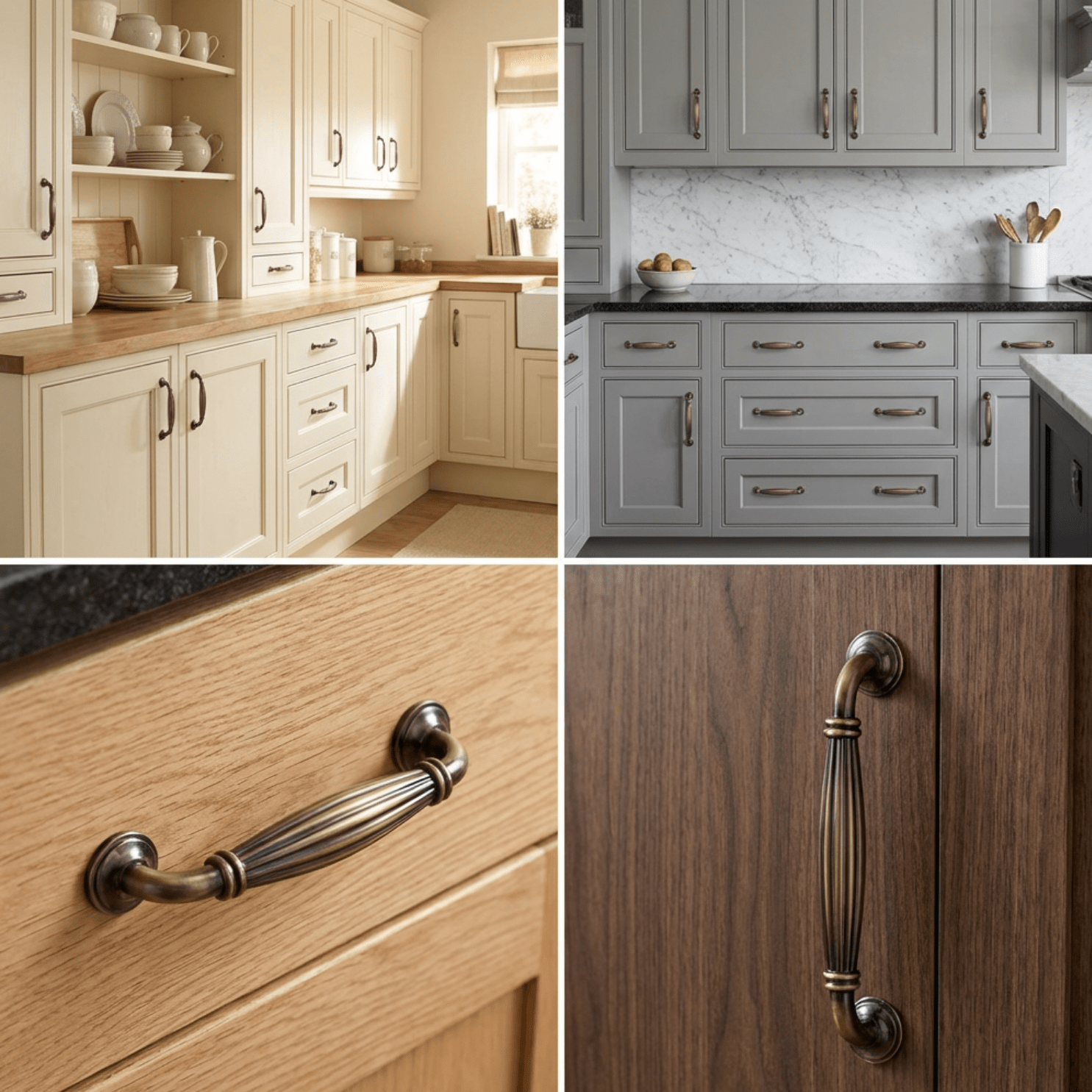 20X Handgreep 128mm Brons – Norfolk - BY MJM - GMJ129-20