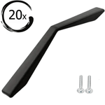 20X Handgreep 128mm Zwart – Ocean - BY MJM - GMJ119-20