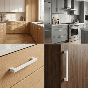 20X Handgreep 96mm Aluminium Wit – Twig - BY MJM - GMJ116-20