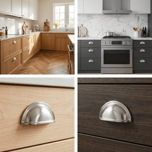 20X Komgreep 76mm Geborsteld Nikkel – Columbia - BY MJM - GMJ80-20