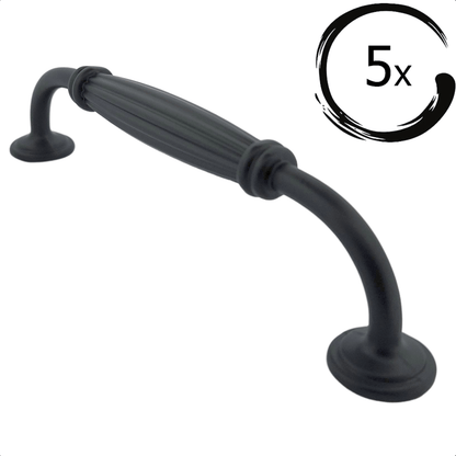 Norfolk 128mm Schwarz Set 5