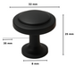 Memphis 32mm Schwarz