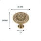 Möbelknauf 30mm Bronze – Cody