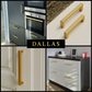 Dallas 128 mm Edelstahl Gold