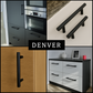 Denver 128 mm Edelstahl schwarz