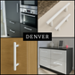Denver 160 mm Edelstahl Weiß