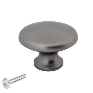 Deurknop Macon 27 mm Grijs