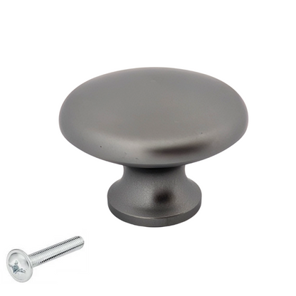 Deurknop Macon 27 mm Grijs