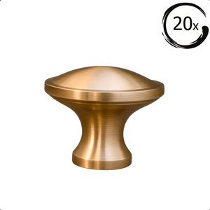 20X Deurknop Rapid Goud