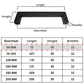 Handgreep 64mm RVS Zwart – Dallas