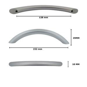 Griff 128 MM Aluminium Slim