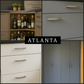 Atlanta 128 mm Edelstahl