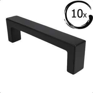 Atlanta 96 mm Edelstahl Schwarz Set 10