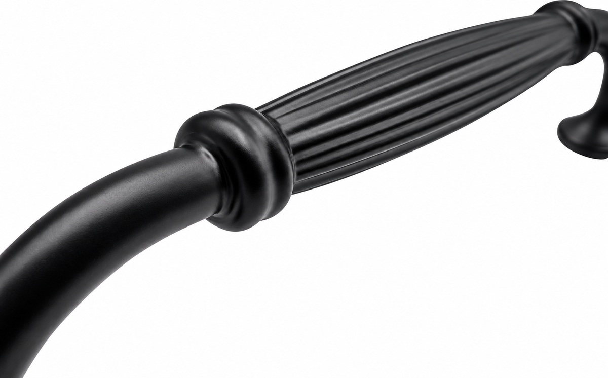 Griff 128 mm Schwarz – Norfolk