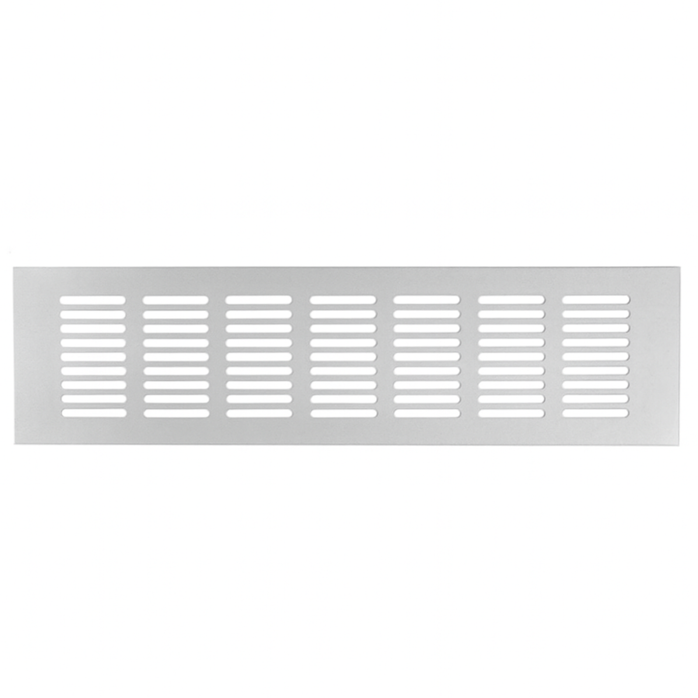 Ventilatierooster Zilver 500x60 Aluminium