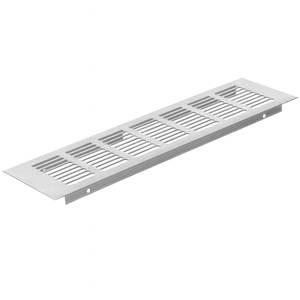 Ventilatierooster Zilver 500x80 Aluminium