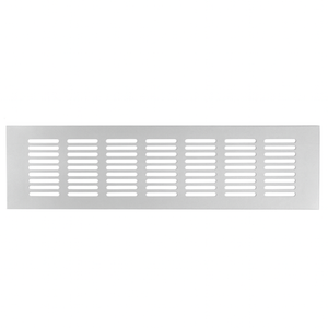 Ventilatierooster Zilver 500x80 Aluminium