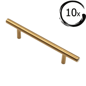 Denver 128 mm Edelstahl Gold Set 10