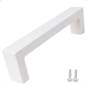 10X Handle Atlanta 128 mm Stainless Steel White