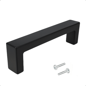 Atlanta 96 mm Edelstahl Schwarz Set 5