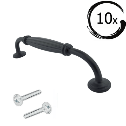 Norfolk 128mm Schwarz Set 10